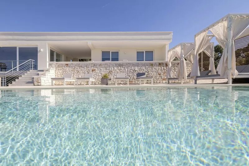Villa Monti - Stylish, modern vacation home with breathtaking 180° sea views