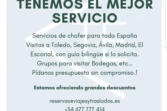VIAJES TRASLADOS Y EVENTOS