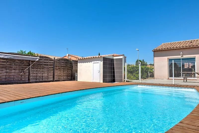 La Palme, Languedoc Roussillon Occitanie regionVilla with pool and all