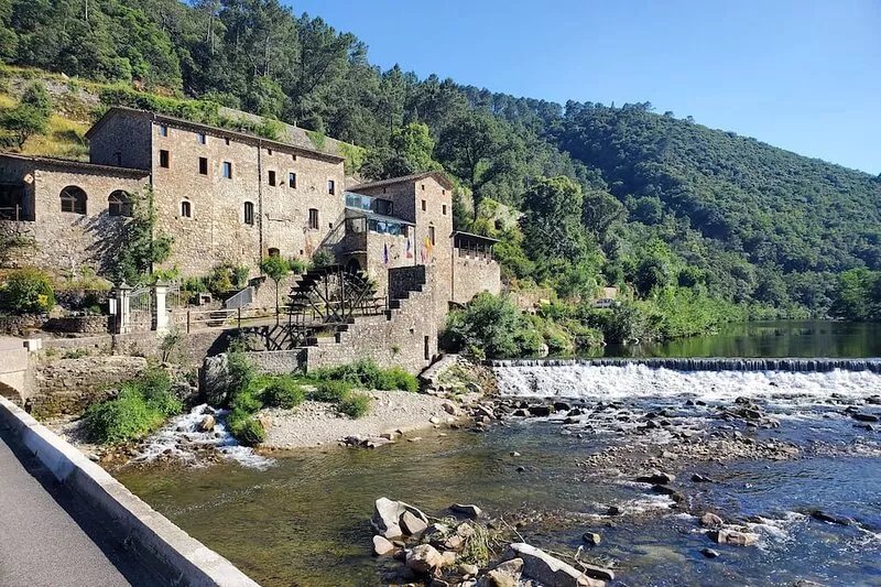 Superb Cévennes farmhouse with swimming pool and large terraced garden at ANDUZE