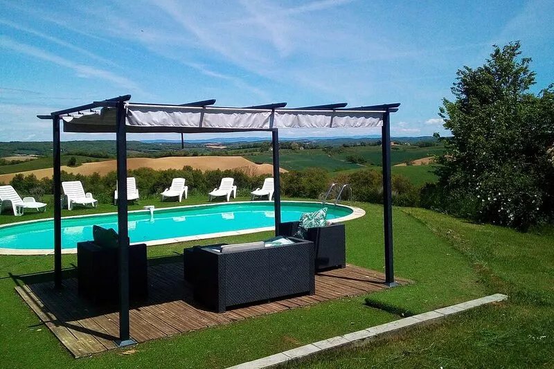 Polfages where the mountains meet the sea, 3 Gites With Pool And Stunning Views