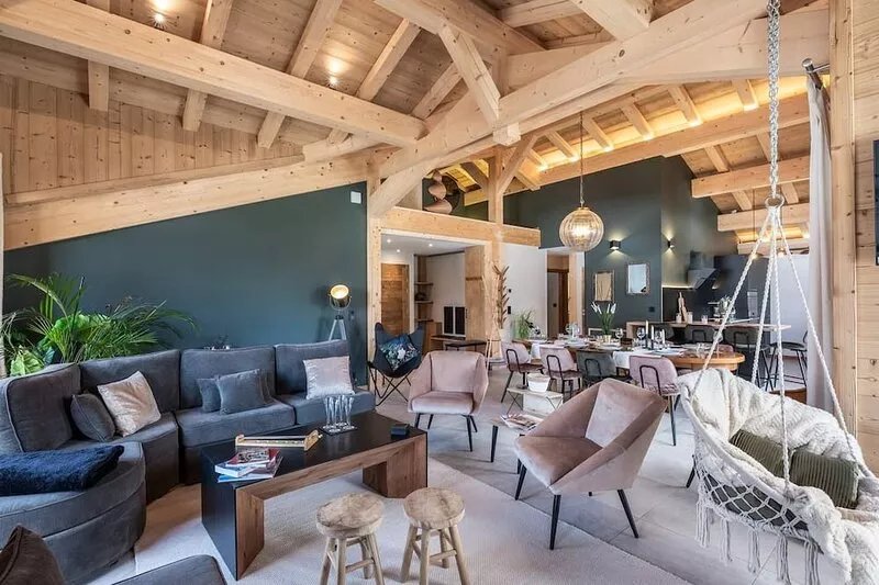 L'ATTIQUE - brand new apartment for 10 people in the center of Chatel