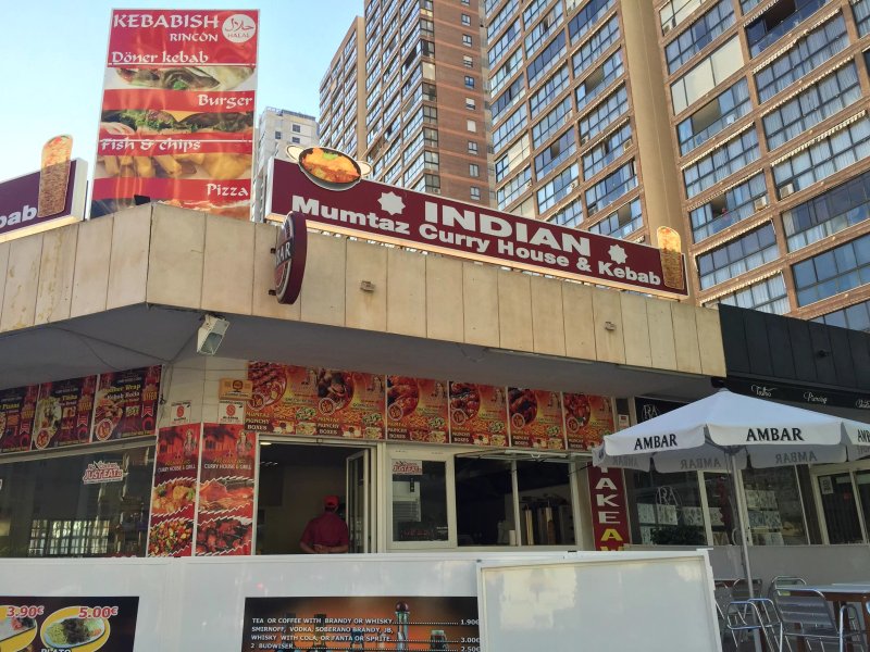 Mumtaz curry house benidorm
