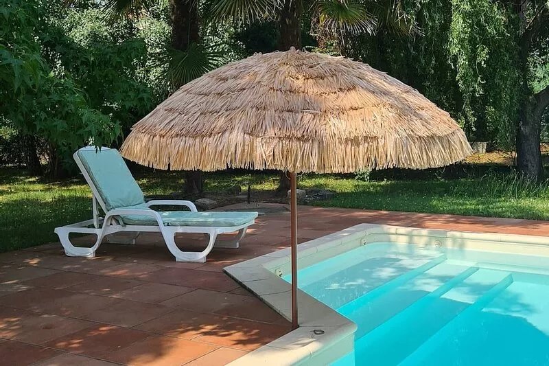 Maison Style Landais Climatisée. Piscine Privée. Parc. Idéal Pour Familles