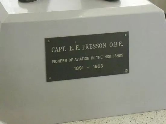 Capt E E Fresson OBE Statue