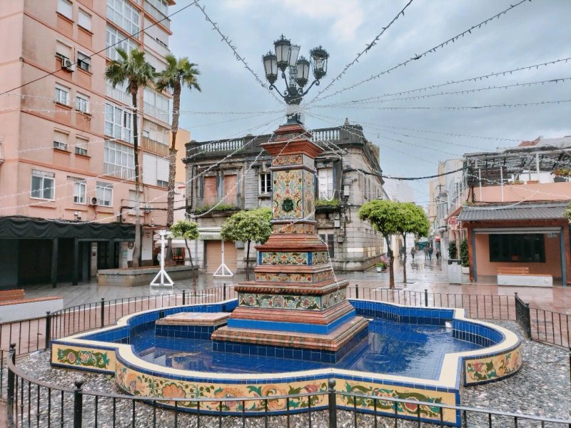 Fuente Plaza Cruz Herrera