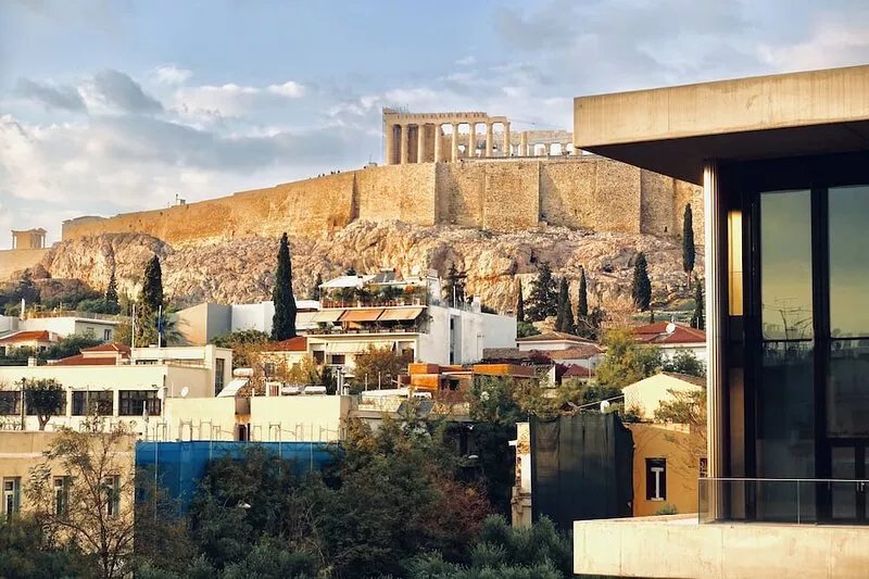 Framing Culture-Apartment right across the Acropolis Museum, with Parthenon view