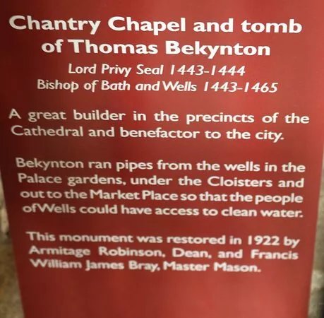 Tomb Of Bishop Thomas Beckynton