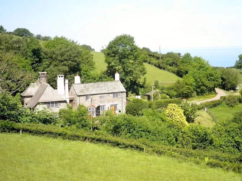 Parsonage Farm Stables, with stunning views down to the sea