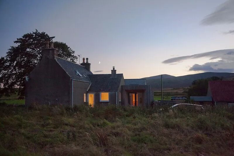 Stunning Highland retreat in peaceful glen near Dornoch