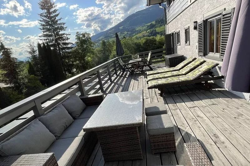 Fireplace apartment "Landhaus Zell am See" in Niedernsill. Pet friendly!