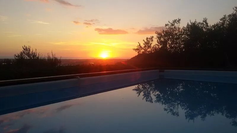 FANTASTIC PART OF RUSTIC IN THE VIEW ONLACOLLINE WITH PRIVATE POOL BEAUTIFUL