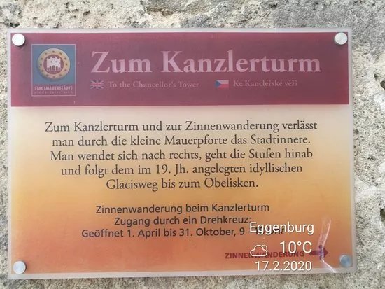 Kanzlerturm und Zinnenwanderung