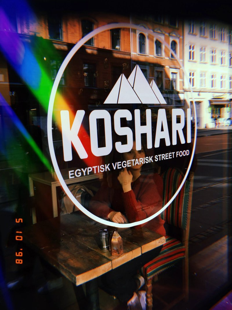 Koshari-Egyptisk Vegetarisk Street Food