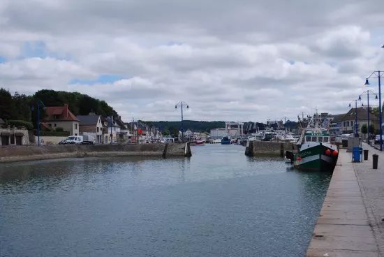 Marche Criee en Port-en-Bessin