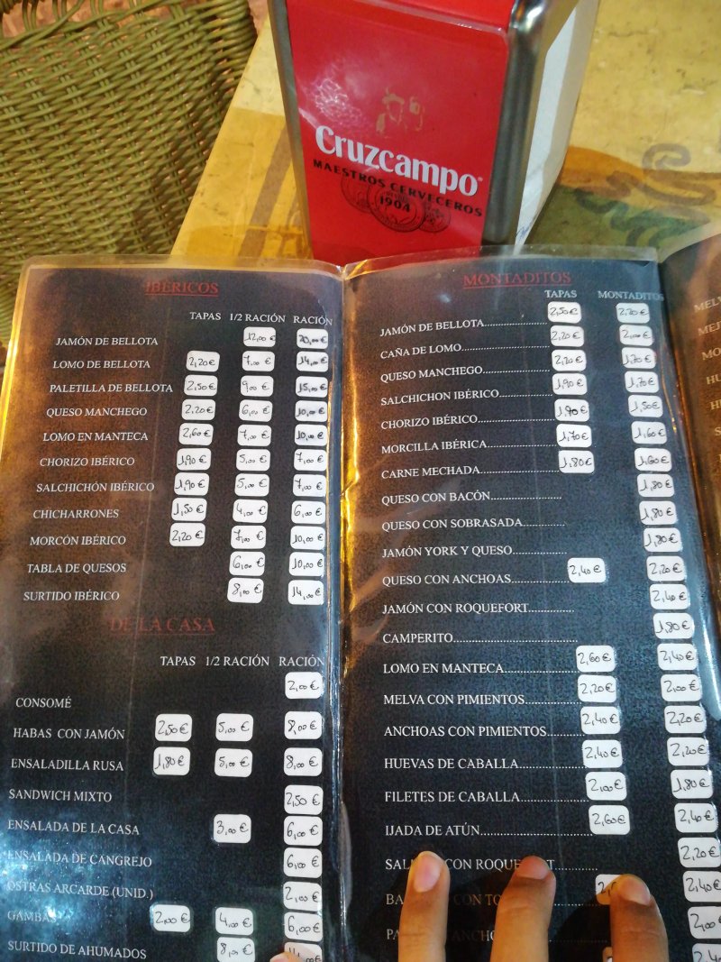 Bar charcuteria Alcazar