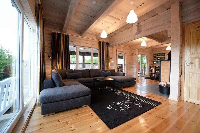 Kliukai is a holiday house for relaxation and family holidays