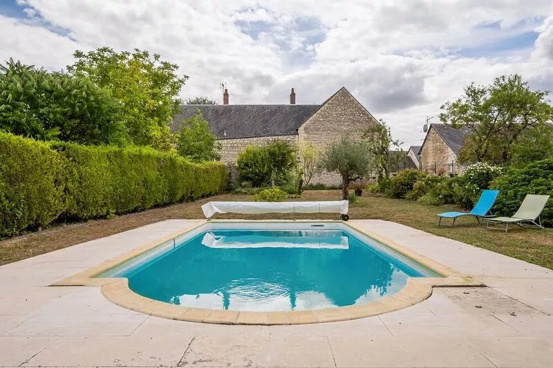Maison Meslaie - Maison pour 10 avec piscine