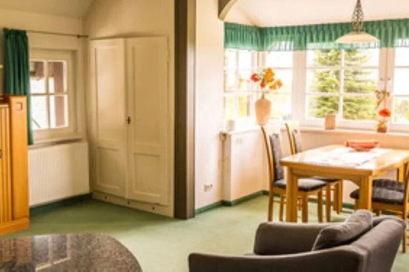 Enjoy the magnificent view: Apartment Schwabennest in the Villa Marie