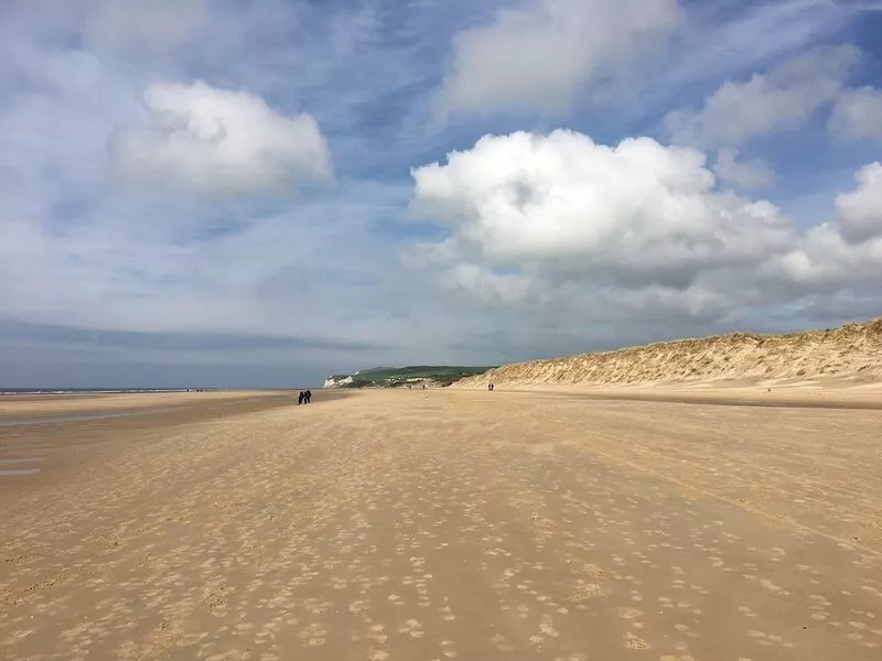 Wissant, direct access to the beach 100m: 6-person house, neat interior and sea