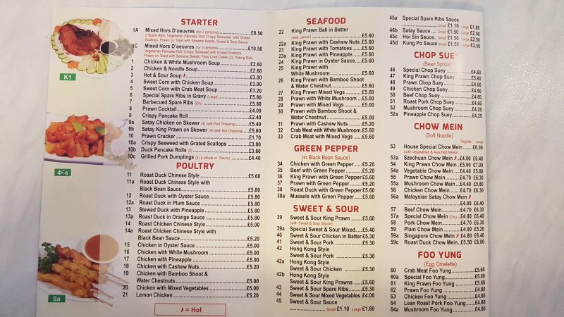 Mei Kwong Chinese Take Away