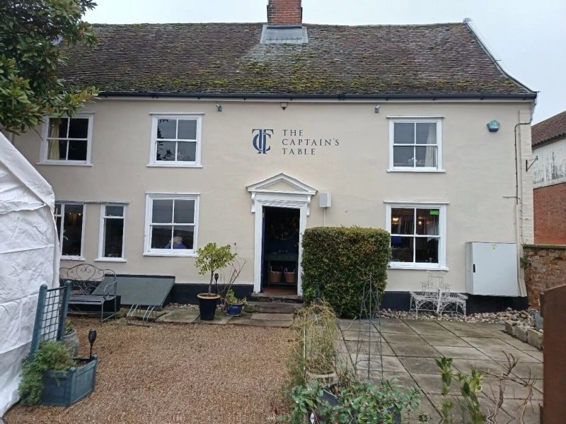 The Captain's Table Woodbridge Suffolk