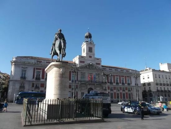 Reloj de la Comunidad de Madrid