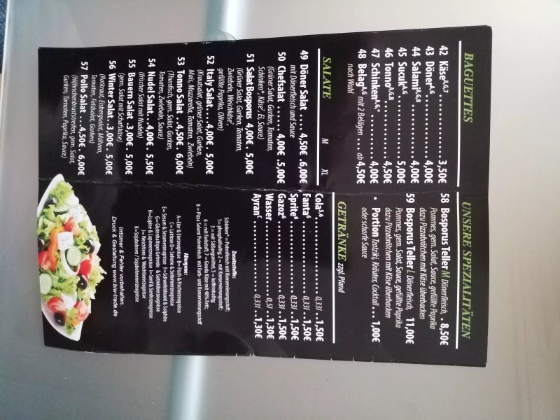 Bosporus Schnell Restaurant