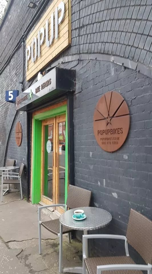 Popup Bikes Coffee Shop
