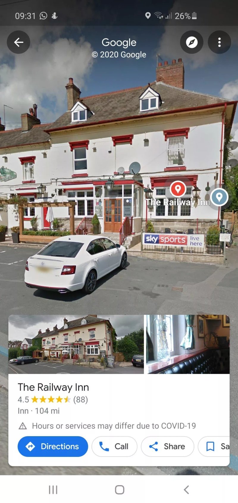 The Railway Inn Balsall Common