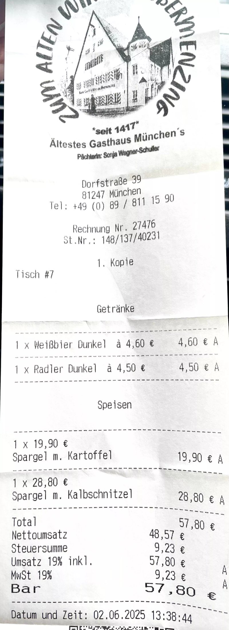 Gathof Zum Alten Wirt Von Obermenzing