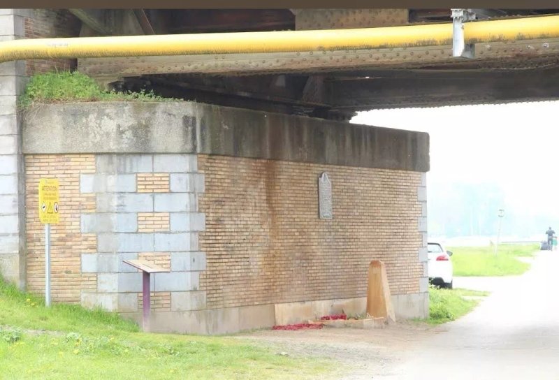 First Vc Awarded Nimy Railway Bridge