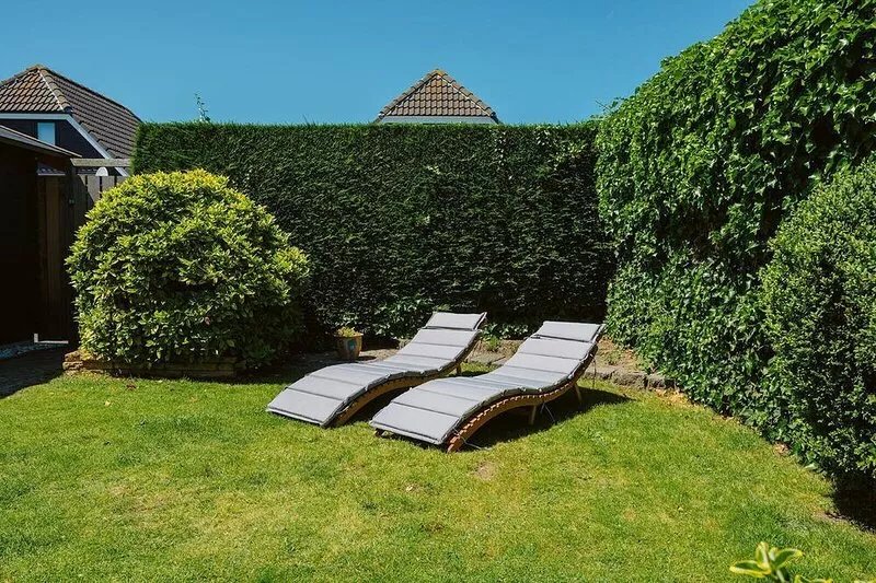 The beautifully decorated holiday home is located a short distance from the