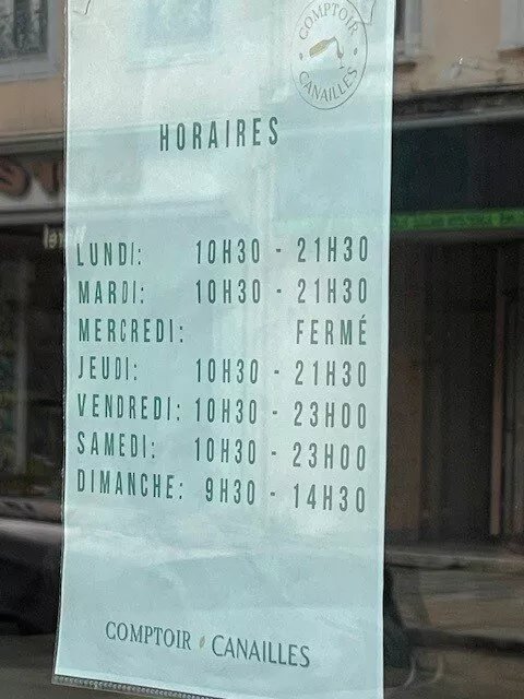 Comptoir Canaille