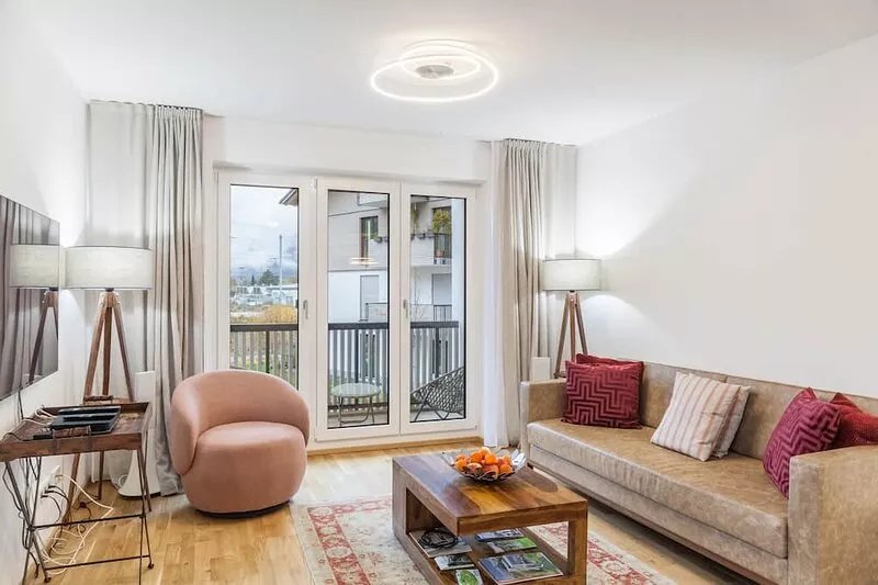 Apartment "zum Genießen" with Mountain View, Private Balconies, & Wi-Fi
