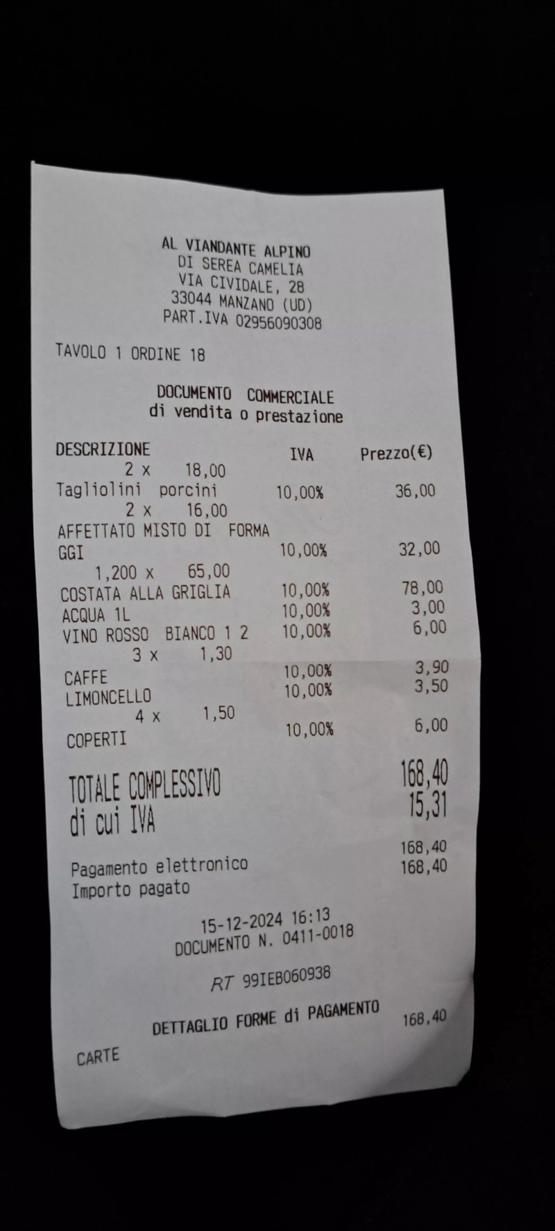 Trattoria All'alpino