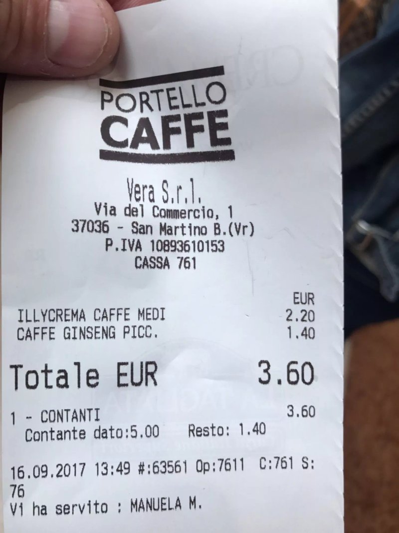 Portello Caffe Verona Le Corti Venete