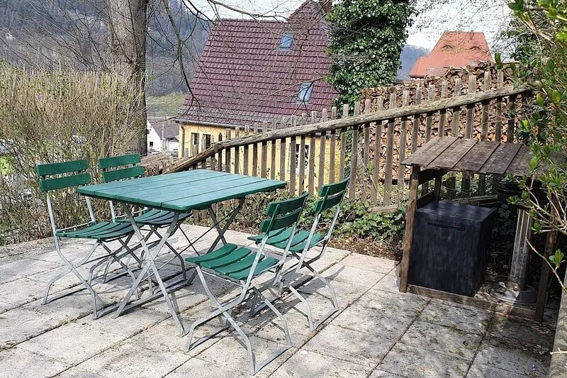 Vacation apartment for 4 people 38 m² with a view of the Lilienstein