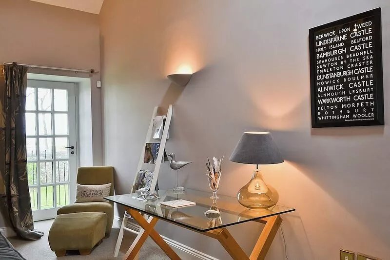 Quality accommodation which boasts views across Budle Bay and Holy Island.