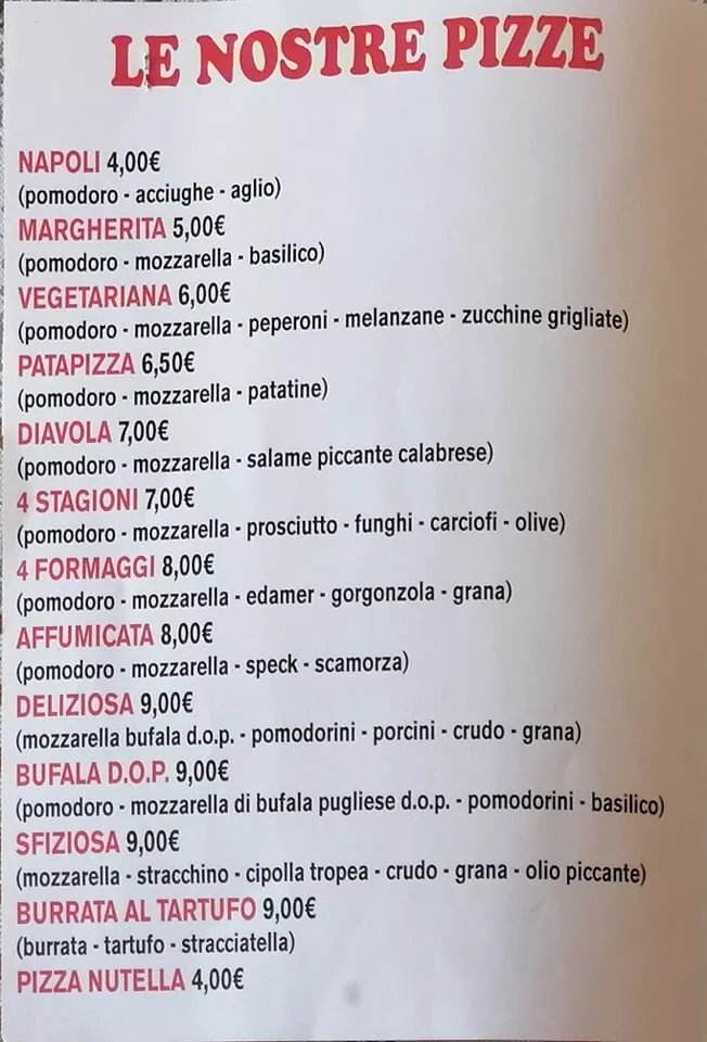 Pizza Pazza Prodotti Da Forno