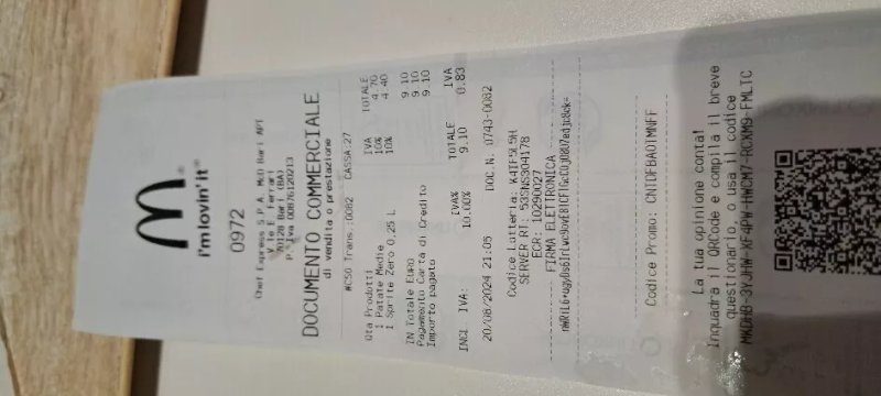 Mcdonald's Aeroporto Karol Wojtyla Bari