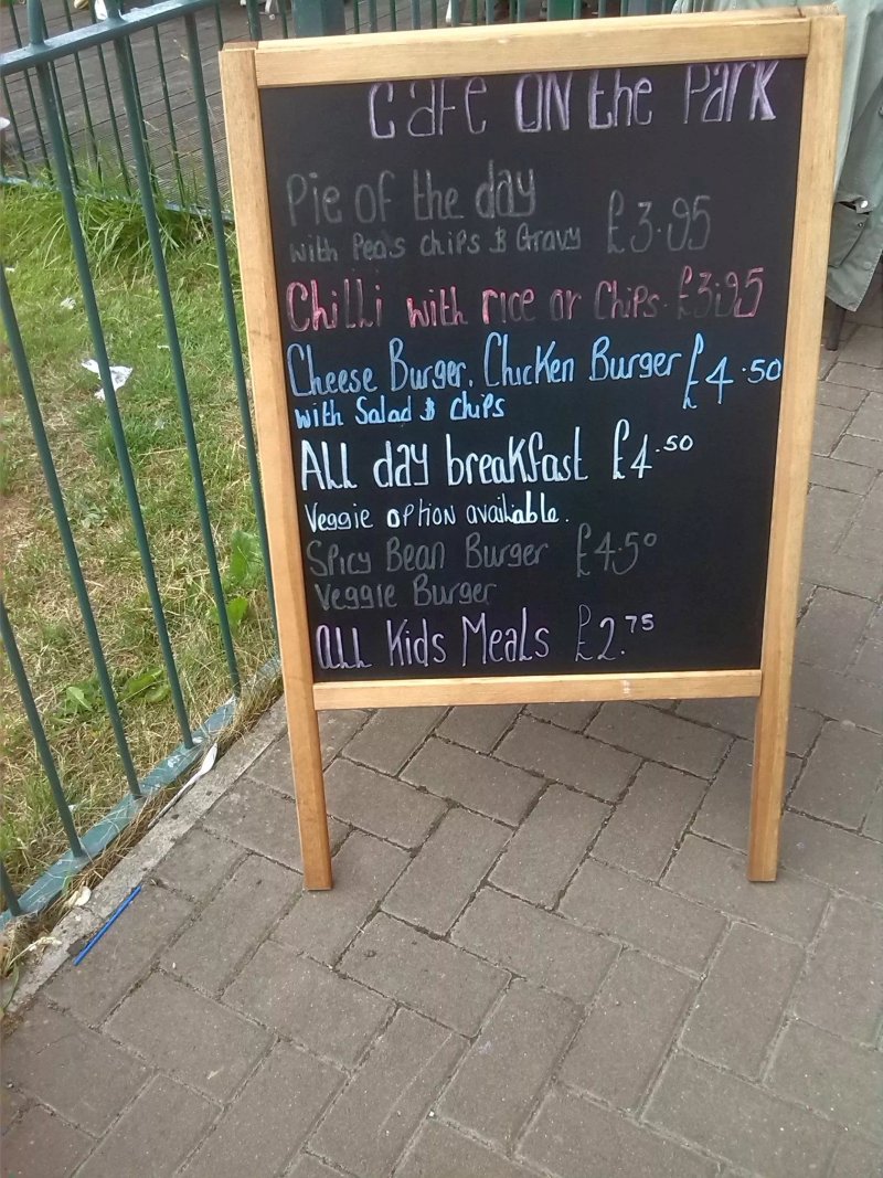 Cafe On The Park