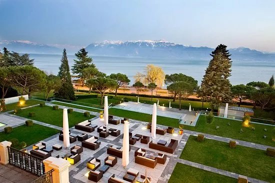 Lobby Lounge au Beau-Rivage Palace