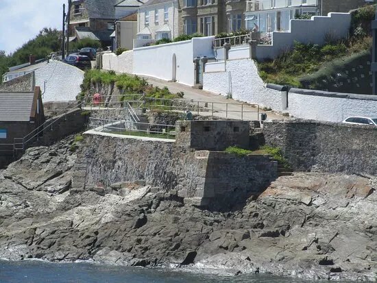 Porthleven harbour  Pillbox