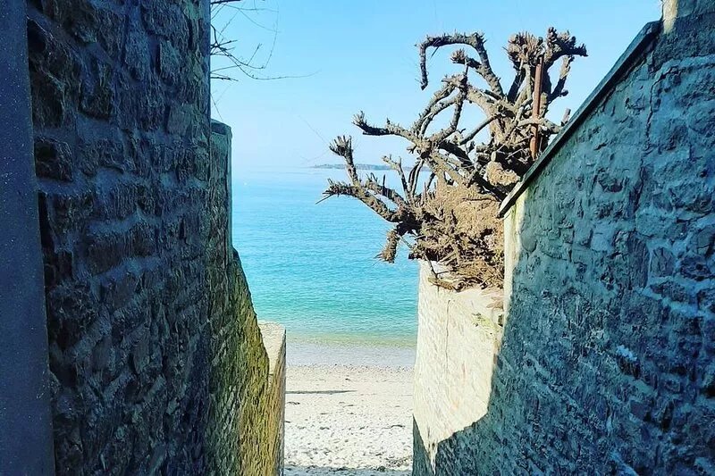 Le 3 appartement jardin privé bord de mer 100m de la plage et de la thalasso