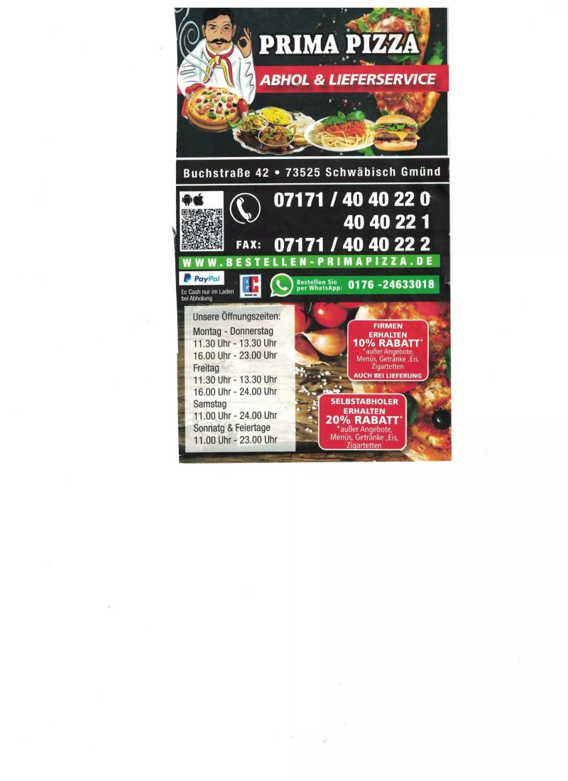 Prima Pizza