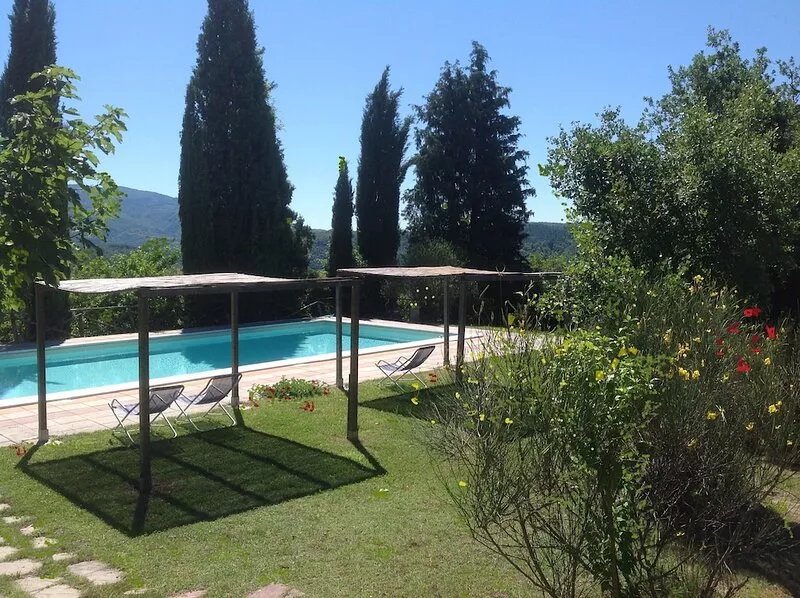 Family-friendly Cottage in authentic stone style Swimmingpool Wine Relax Wif