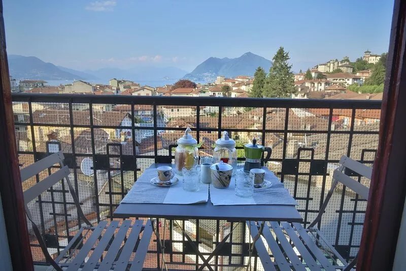 Apartment Lilla, Stresa center, lake view