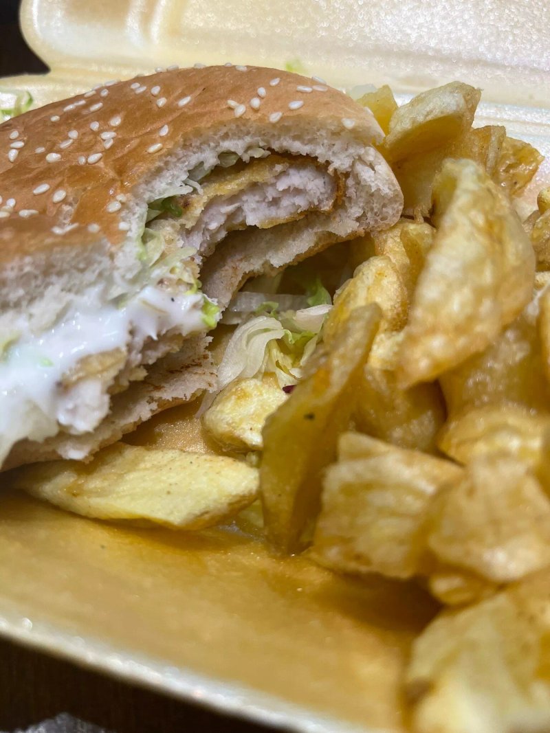 Hunger Cure Fish & Chip Kebab