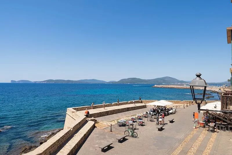 Gorgeous terrace on the gulf of Alghero